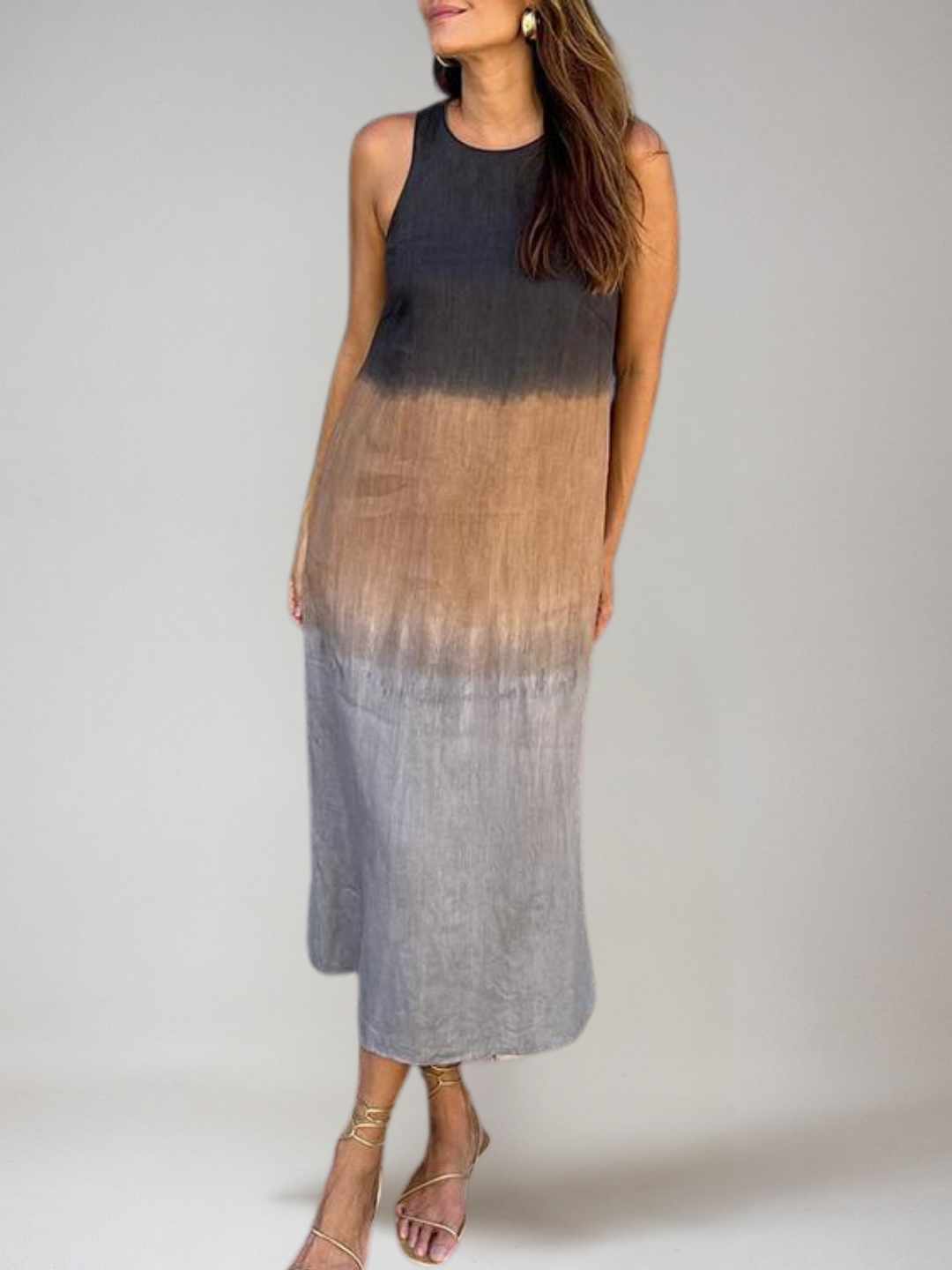 Aurelia | Effortless Gradient Drape Dress