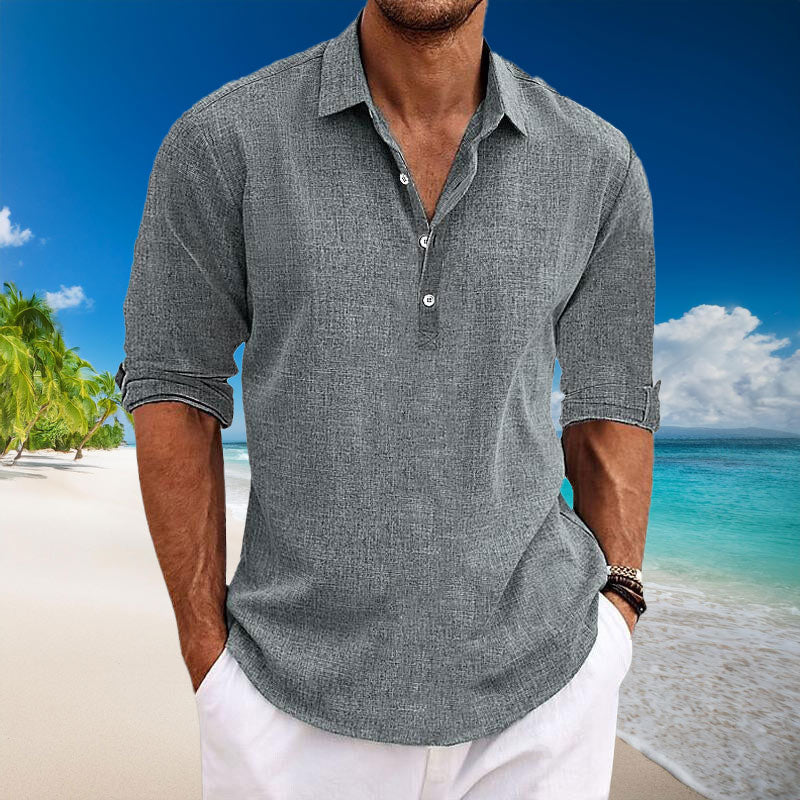 Mason™ - Relaxed Fit Linen Shirt