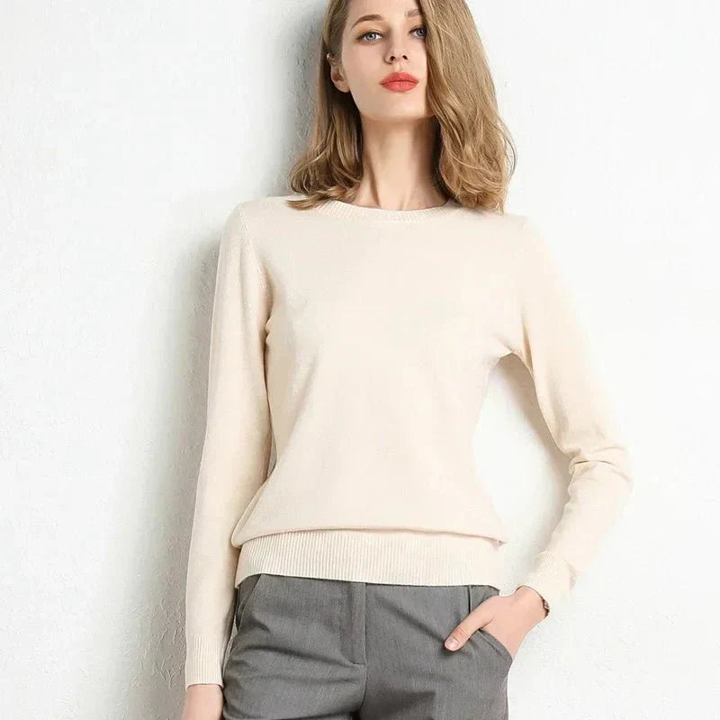 Brooke | Slim Cashmere Pullover