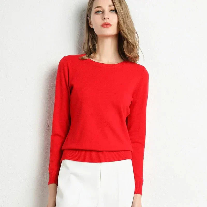 Brooke | Slim Cashmere Pullover