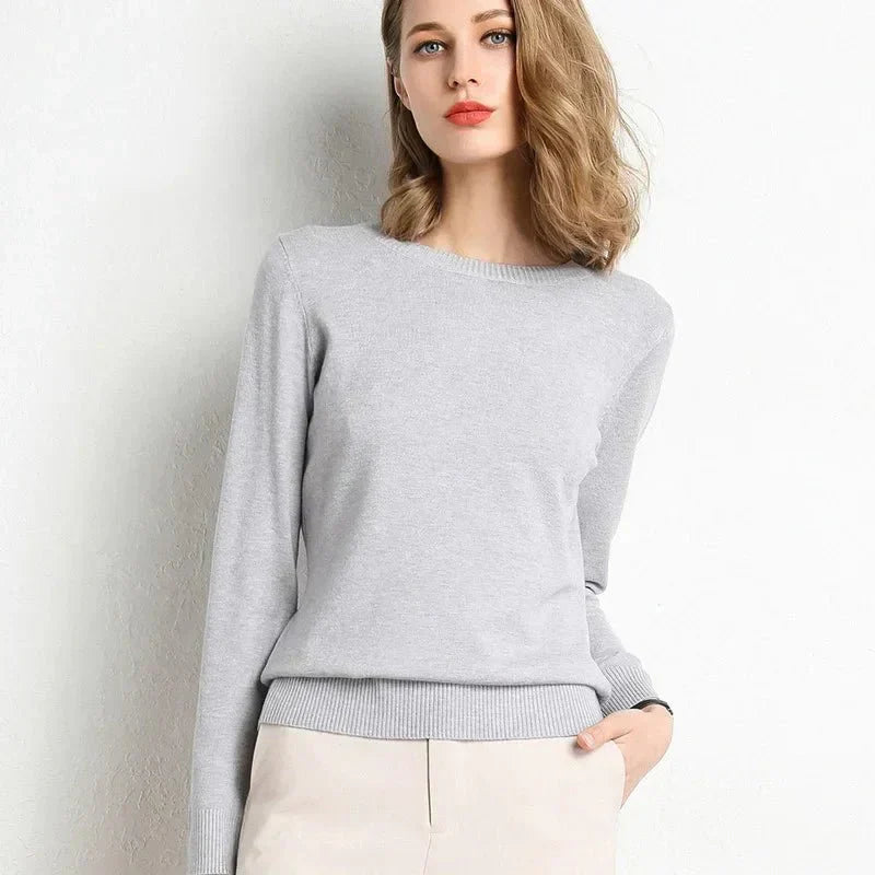 Brooke | Slim Cashmere Pullover