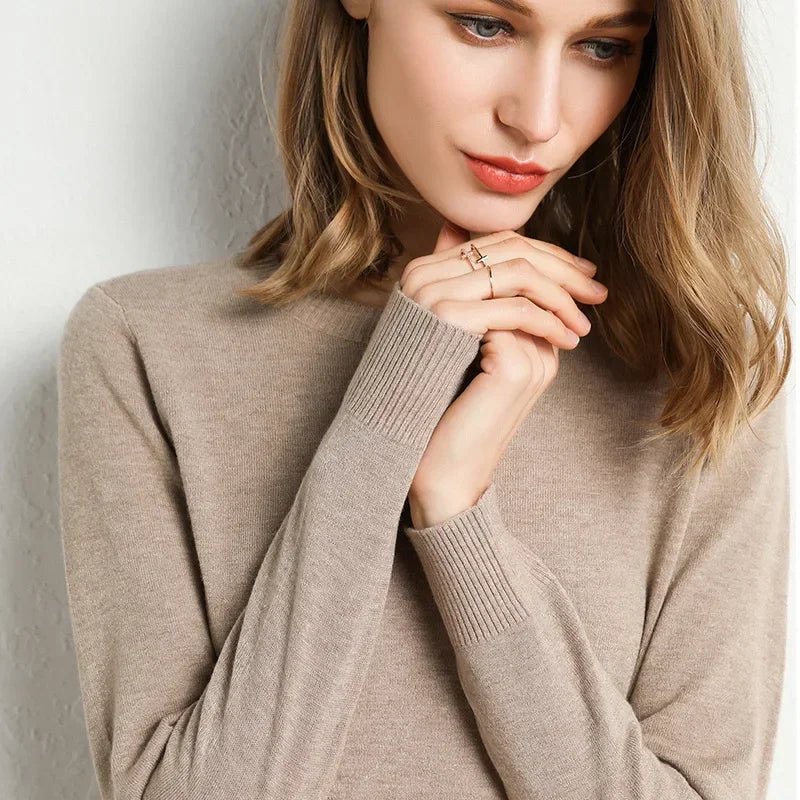 Brooke | Slim Cashmere Pullover