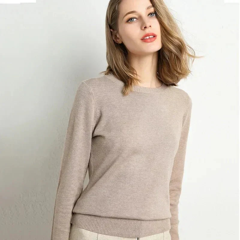 Brooke | Slim Cashmere Pullover