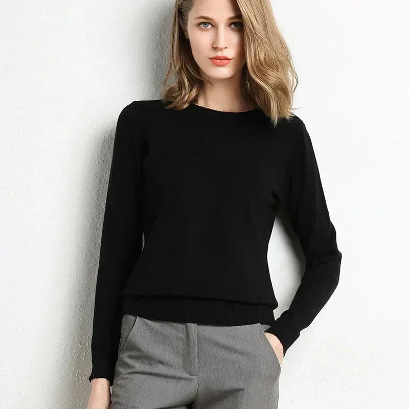 Brooke | Slim Cashmere Pullover