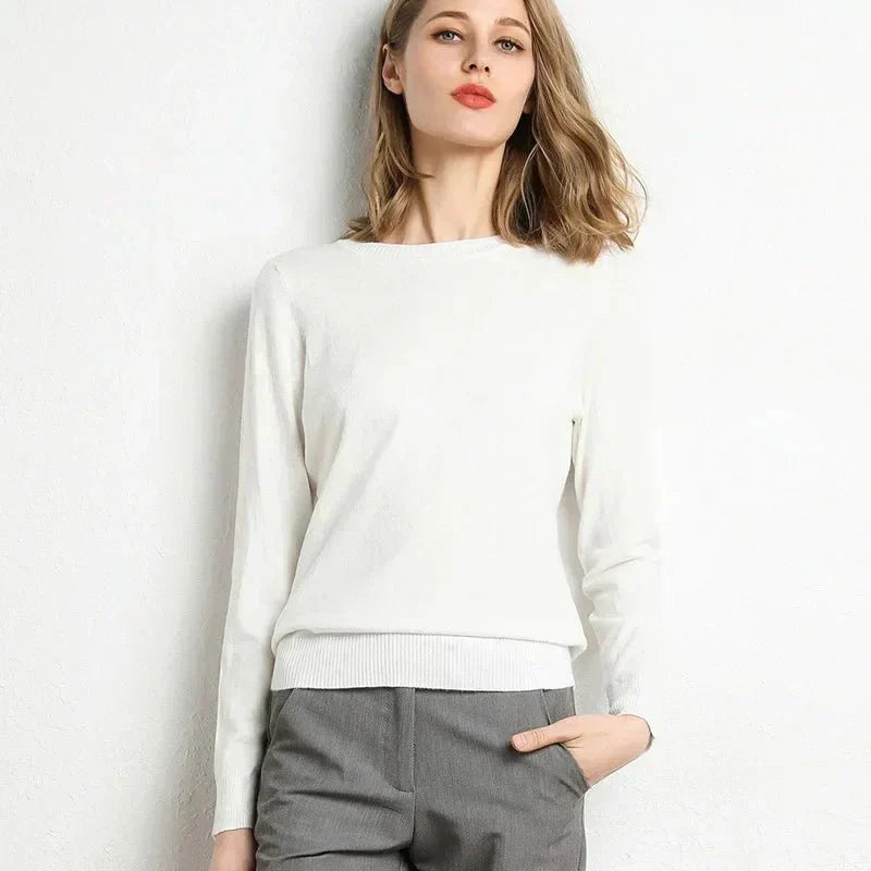 Brooke | Slim Cashmere Pullover